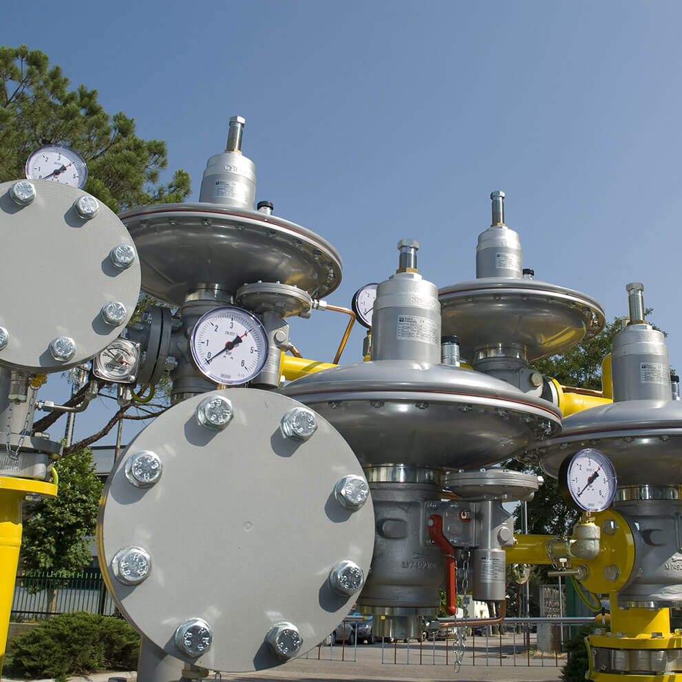 Reguladores de gas de media y baja presión