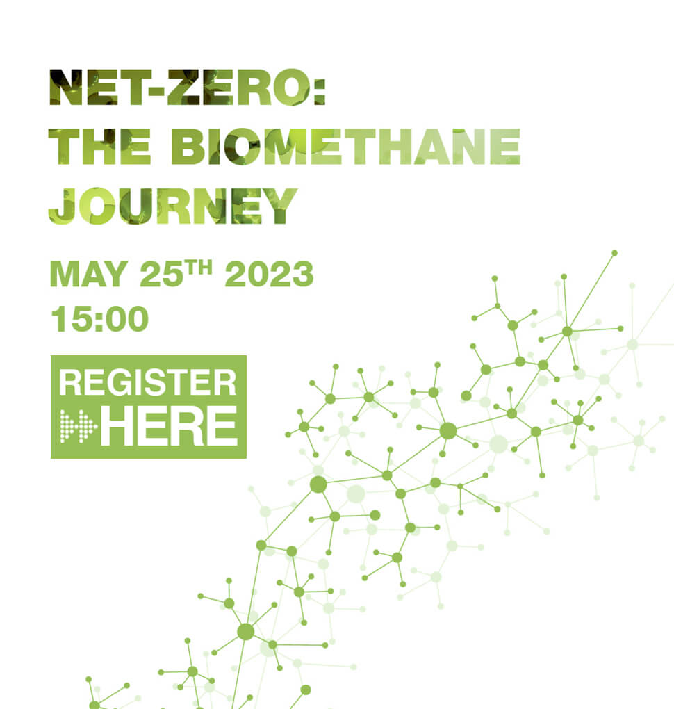 NET-ZERO: Pietro Fiorentini’s virtual event dedicated to the European Biomethane Industry, on 25th of May 2023