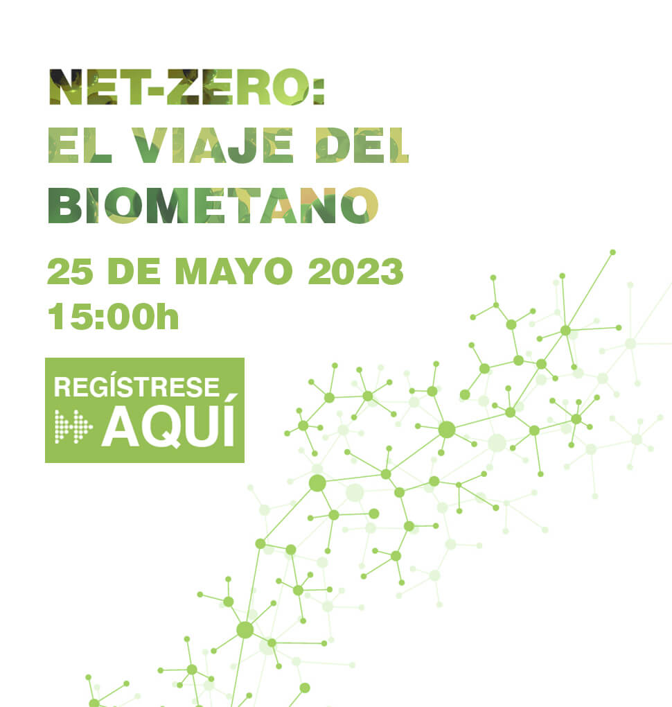 NET-ZERO: El evento virtual de Pietro Fiorentini dedicado a la Industria europea del Biometano, 25 de mayo 2023