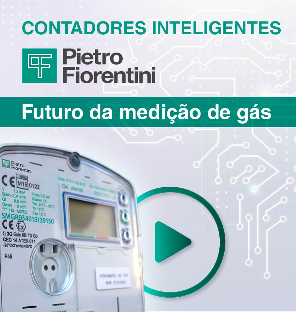 Contadores inteligentes, presente e futuro da medicação do gás