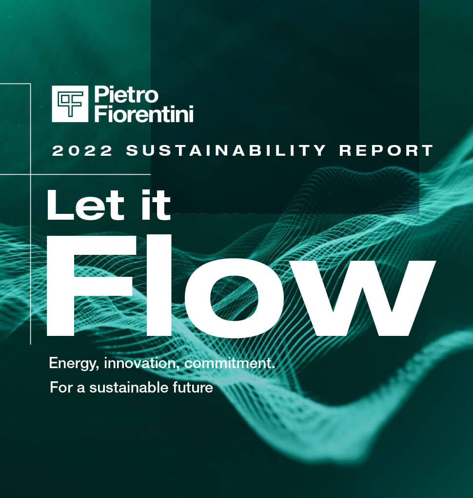 LET IT FLOW: Pietro Fiorentini Sustainability Report 2022 is online