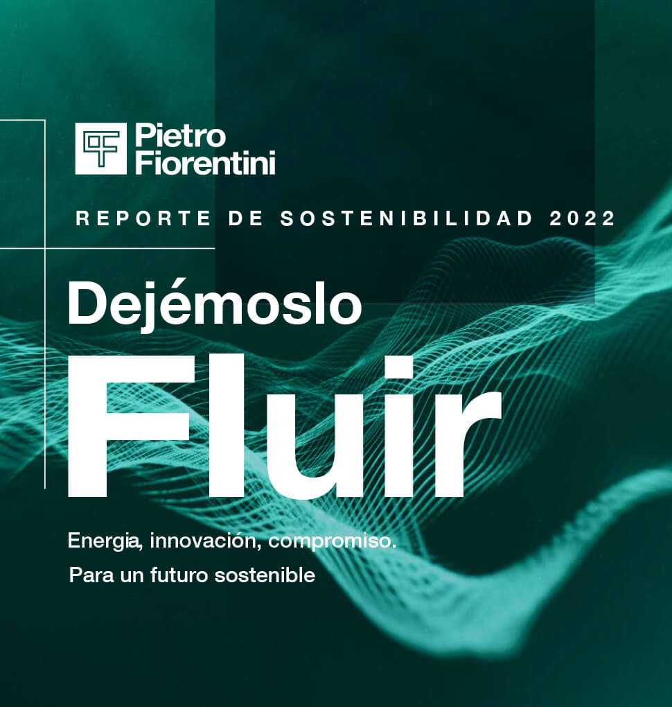 DEJÉMOSLO FLUIR: El Informe de Sostenibilidad 2022 de Pietro Fiorentini está en línea