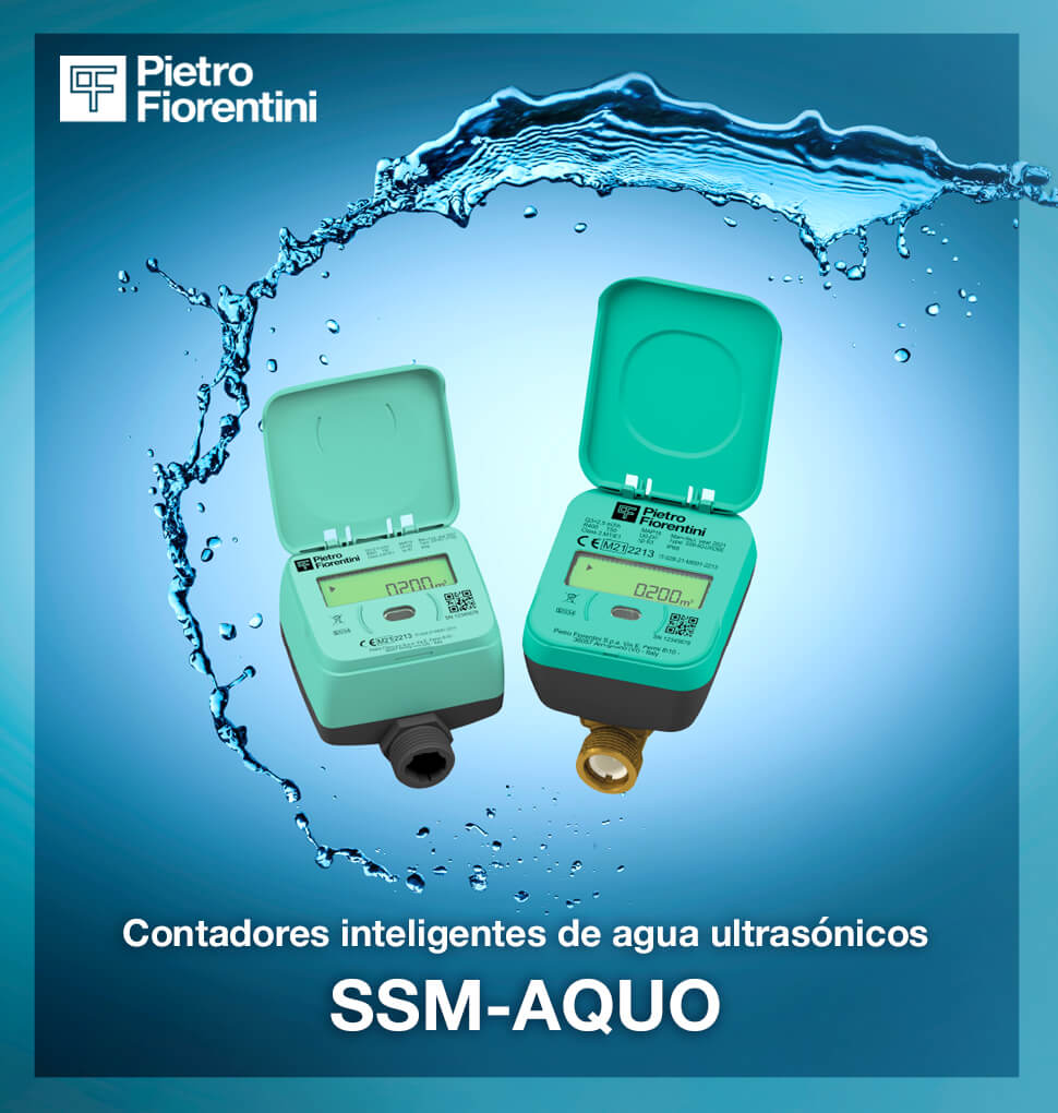Contadores inteligentes de agua SSM-AQUO