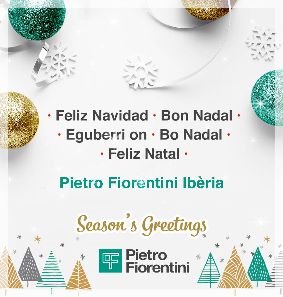 Pietro Fiorentini Ibèria els desitja Bones festes