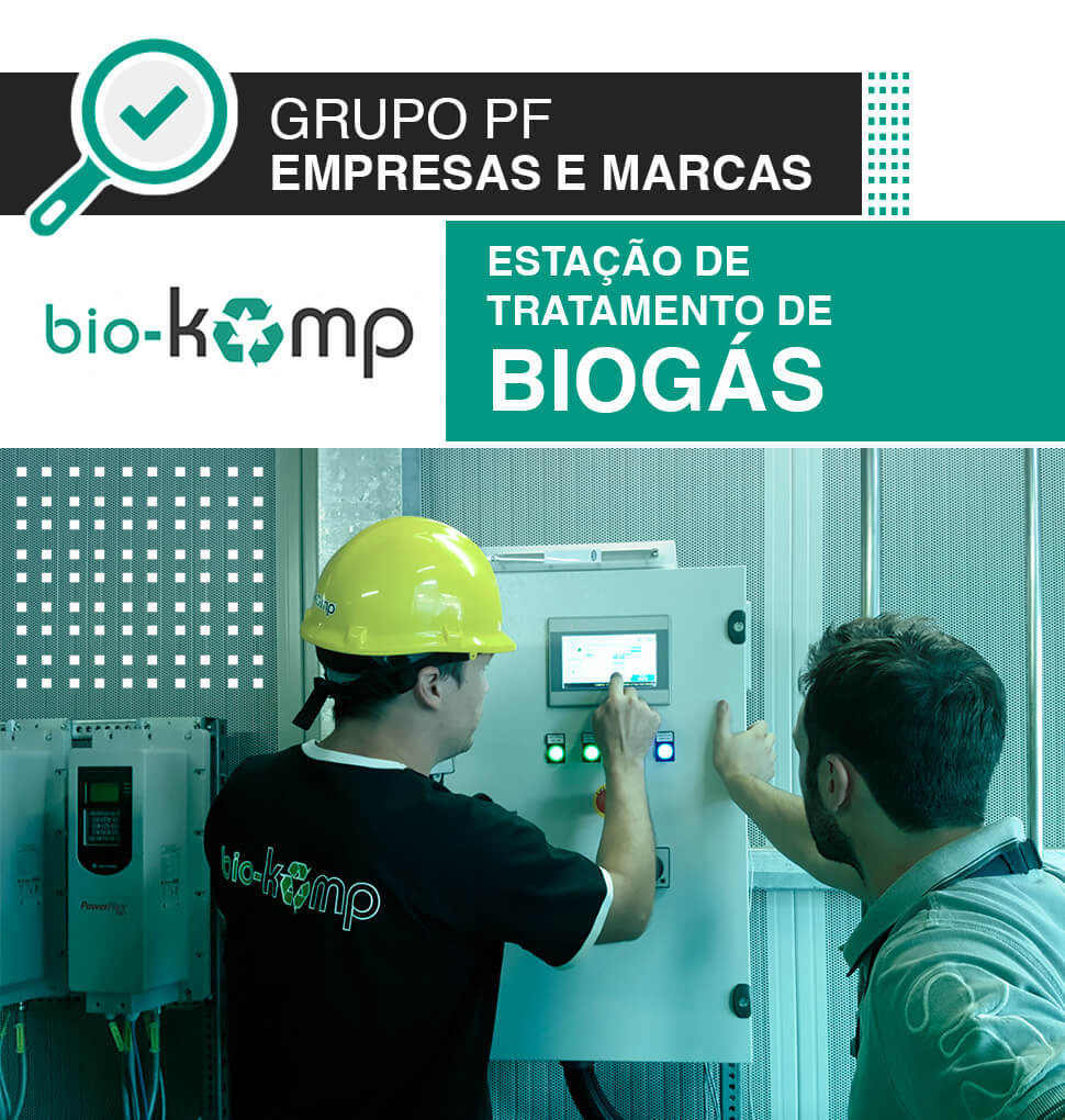 Biokomp: Estação de tratamento de biogás