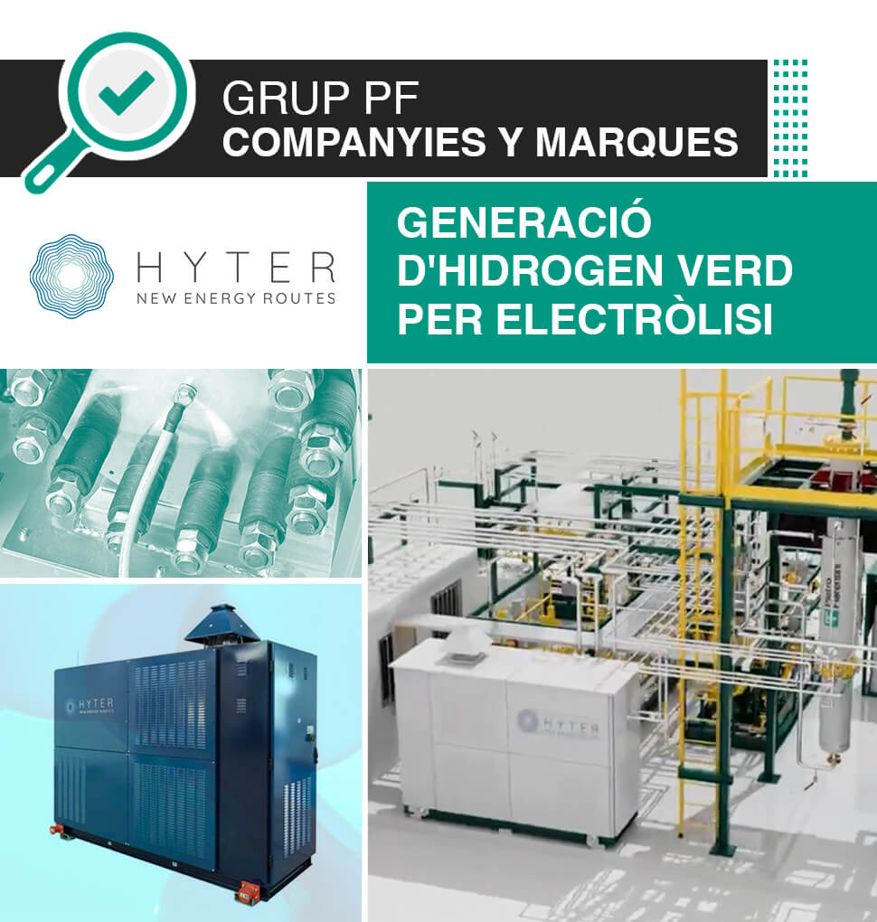 Hyter: Generació ecològica d’hidrogen mitjançant electròlisi