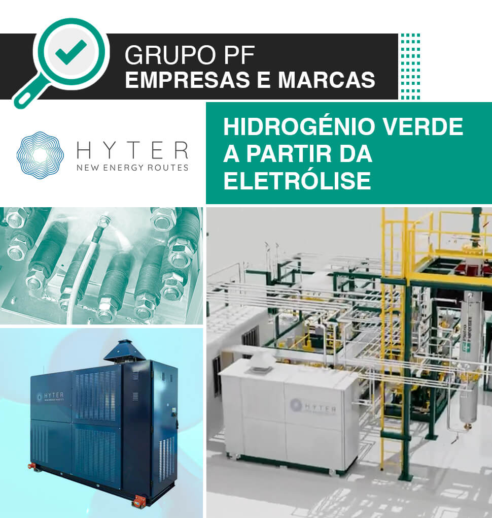 Hyter: Produção de hidrogénio verde através de eletrólise