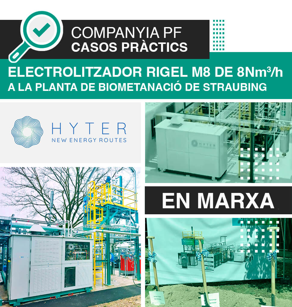 L’electrolitzador Hyter entra en funcionament a Straubing (Alemanya)
