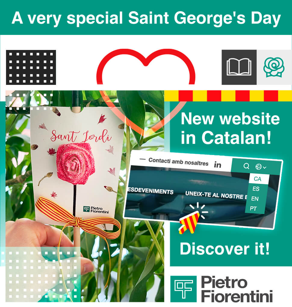 A very special Saint George’s day with a new website in Catalan!