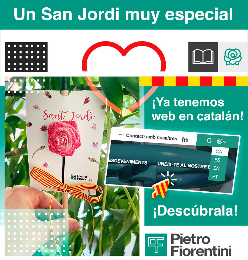 ¡Un San Jordi muy especial con una nueva web en catalán!