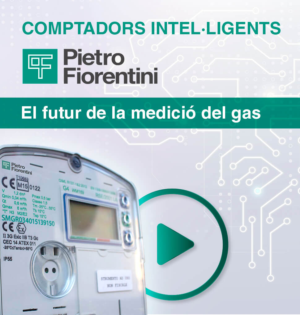 Comptadors intel·ligents, present i futur del mesurament del gas