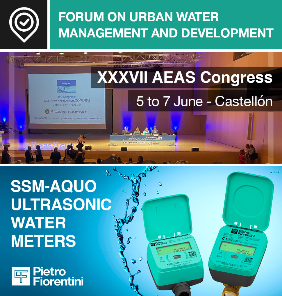Pietro Fiorentini Iberia at the XXXVII AEAS Congress – Urban water management forum