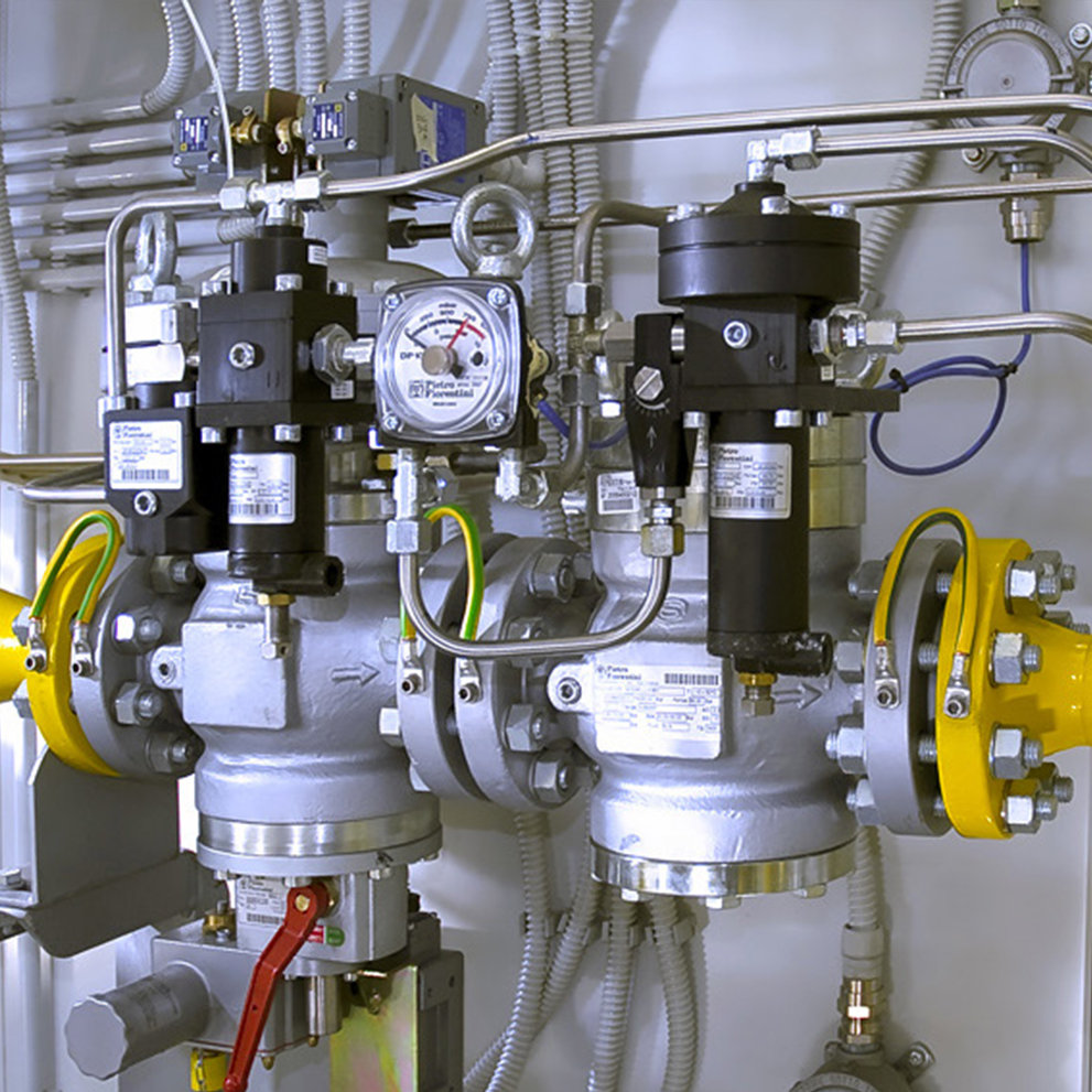 Reguladors per a gas d’alta i mitja pressió