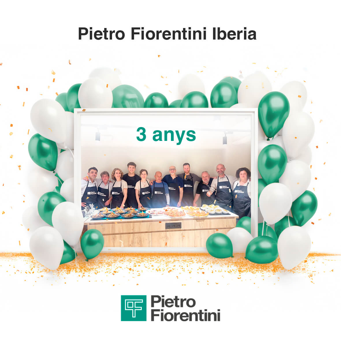 Pietro Fiorentini Ibèria celebra el seu tercer aniversari
