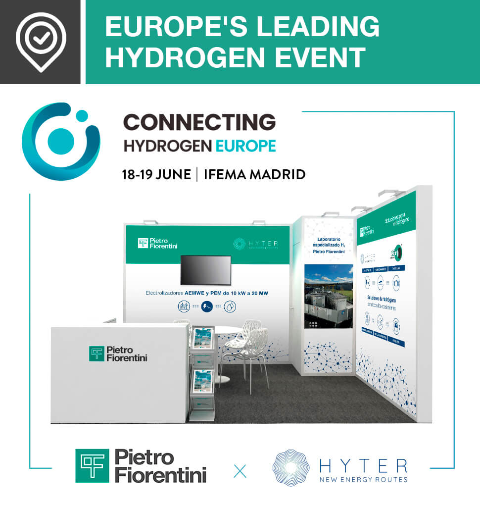 Pietro Fiorentini Iberia at the Connecting Hydrogen Europe